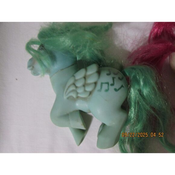 Set of 2 My little pony 1984 vintage Medley & Moondancer Hong Kong Wings - Picture 7 of 8